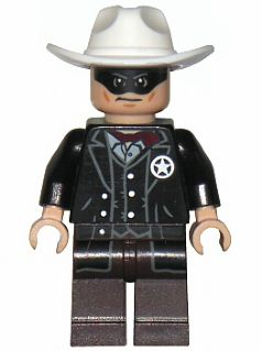 LEGO® Minifigure Lone Ranger - Clean Outfit (tlr001)