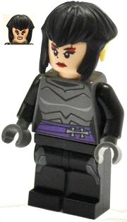 tnt023 Minifigure Karai - Armor and Bright Light Yellow Hair Highlights