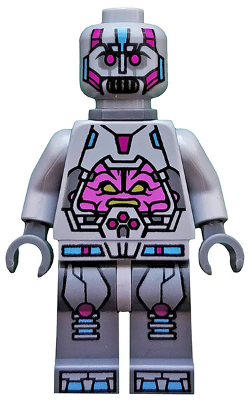 tnt034 Minifigure The Kraang - Gray Exo-Suit Body with Back Barb