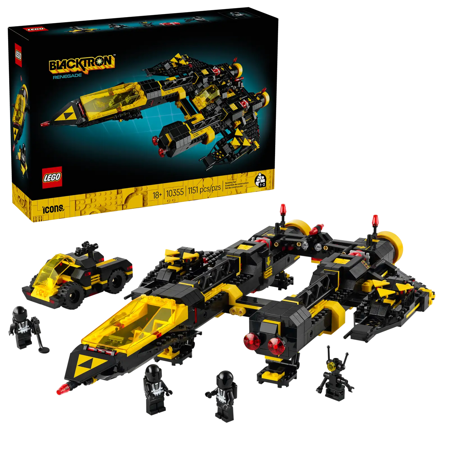 LEGO® Exclusives Icons Blacktron Renegade 10355