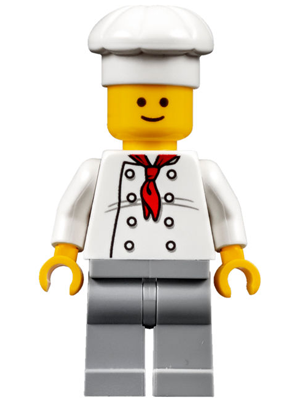 twn269 Minifigure Baker (Chef)