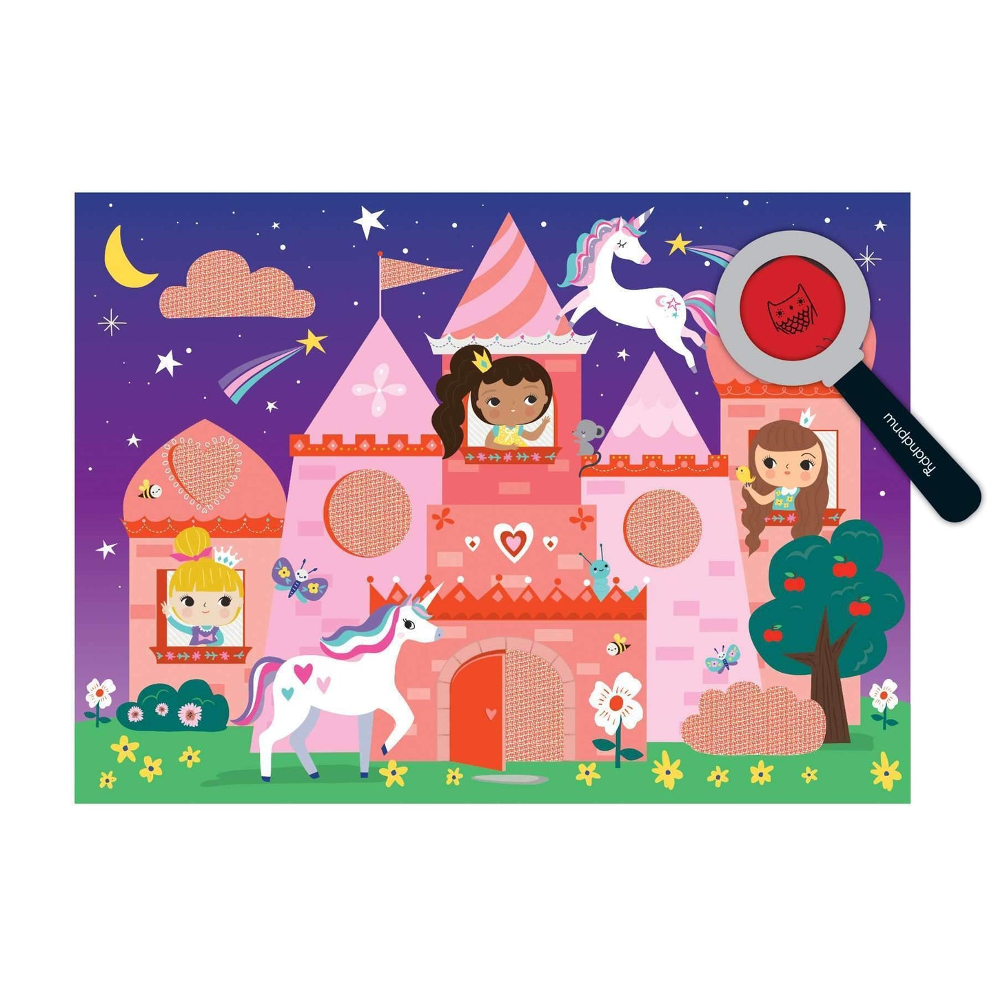 Mudpuppy: Unicorn Castle Secret Pictures 42 Piece Puzzle