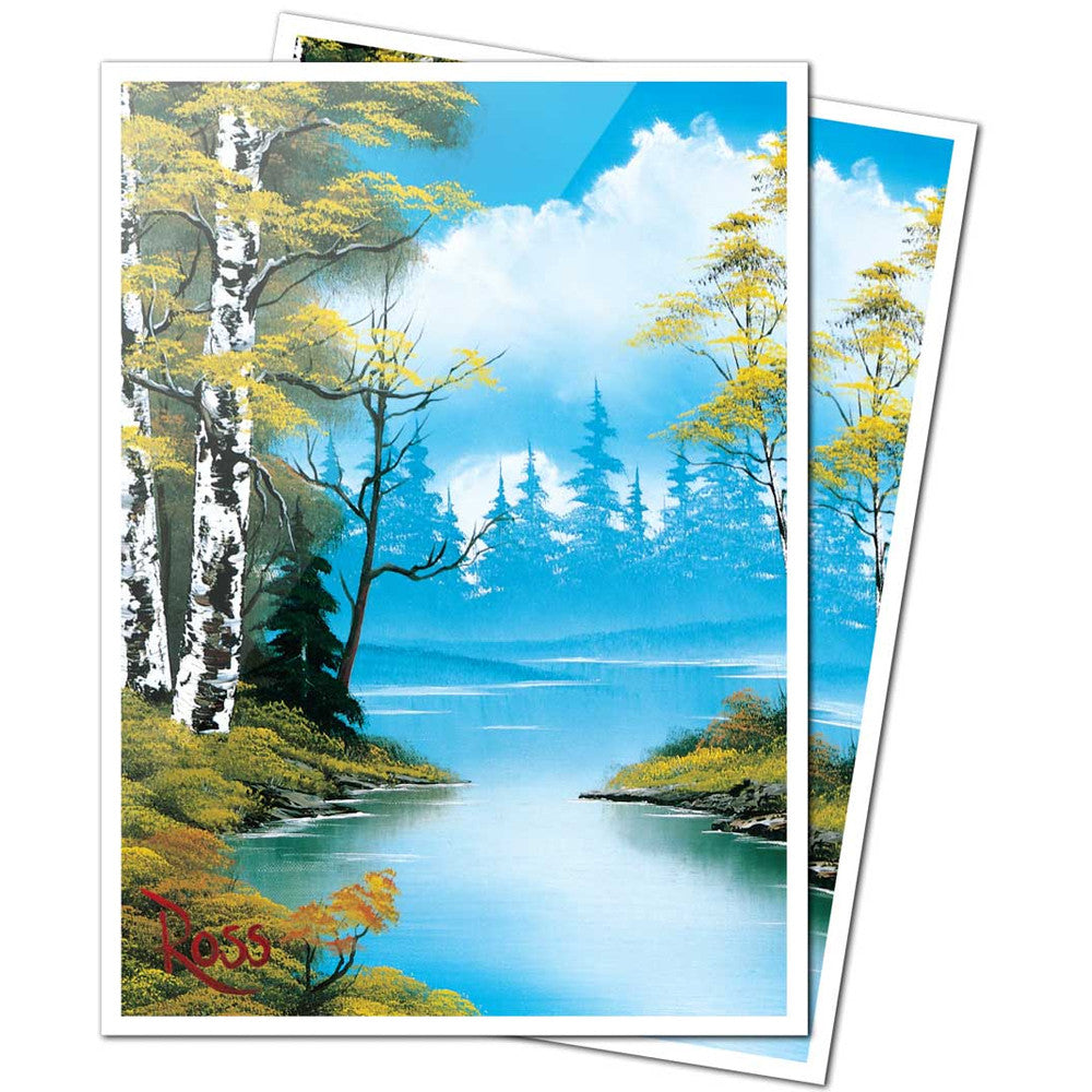 Ultra Pro Apex Sleeves Bob Ross Lakeside Path