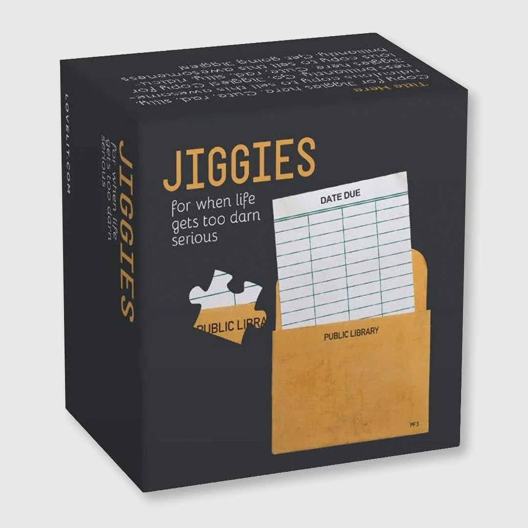 Library Card Jiggie Puzzle 85 Piece