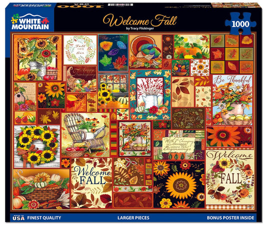 Welcome Fall - 1000 Piece Puzzle