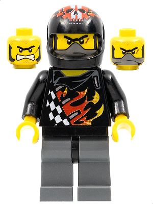 LEGO® Minifigure Backyard Blaster 1 (Bart Blaster) - Standard Helmet, No Visor (wr009) - USED