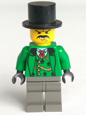 LEGO® Minifigure Bandit 3 (Dewey Cheatum) (ww010) - USED